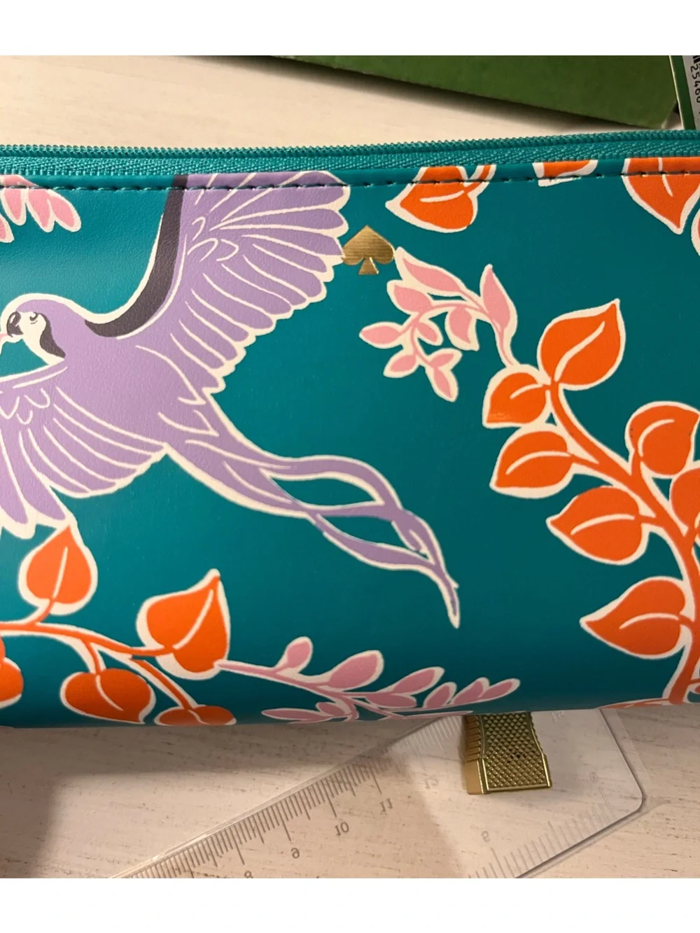 Kate Spade NY “Bird Party” Pencil Case NWT